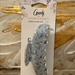 Goody LoveShackFancy Blue Claw Clip